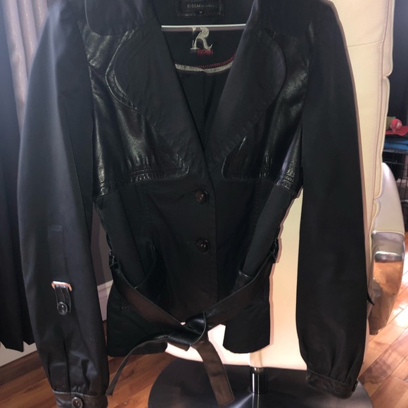 Rudsak Leather and nylon Jacket - Picture 3 of 4